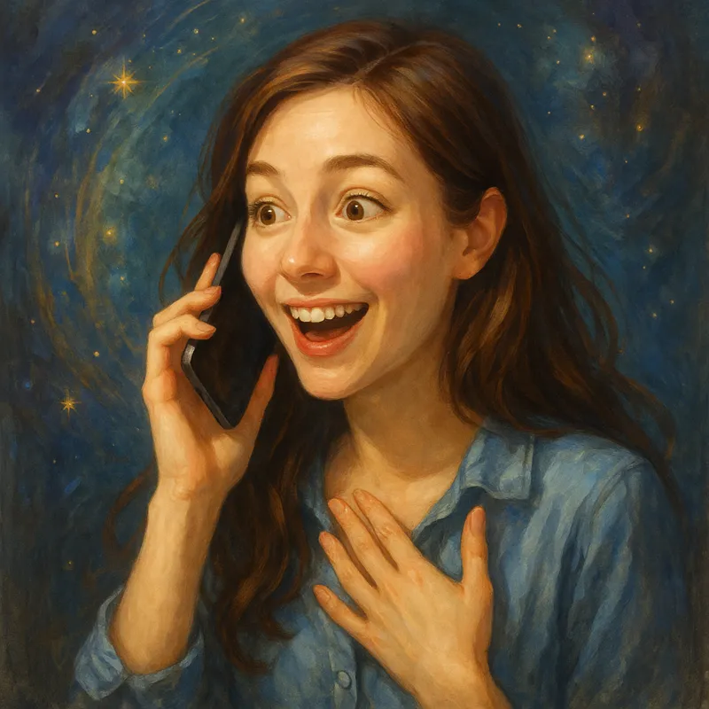 ひろすえ先生の霊視が当たって驚く女性